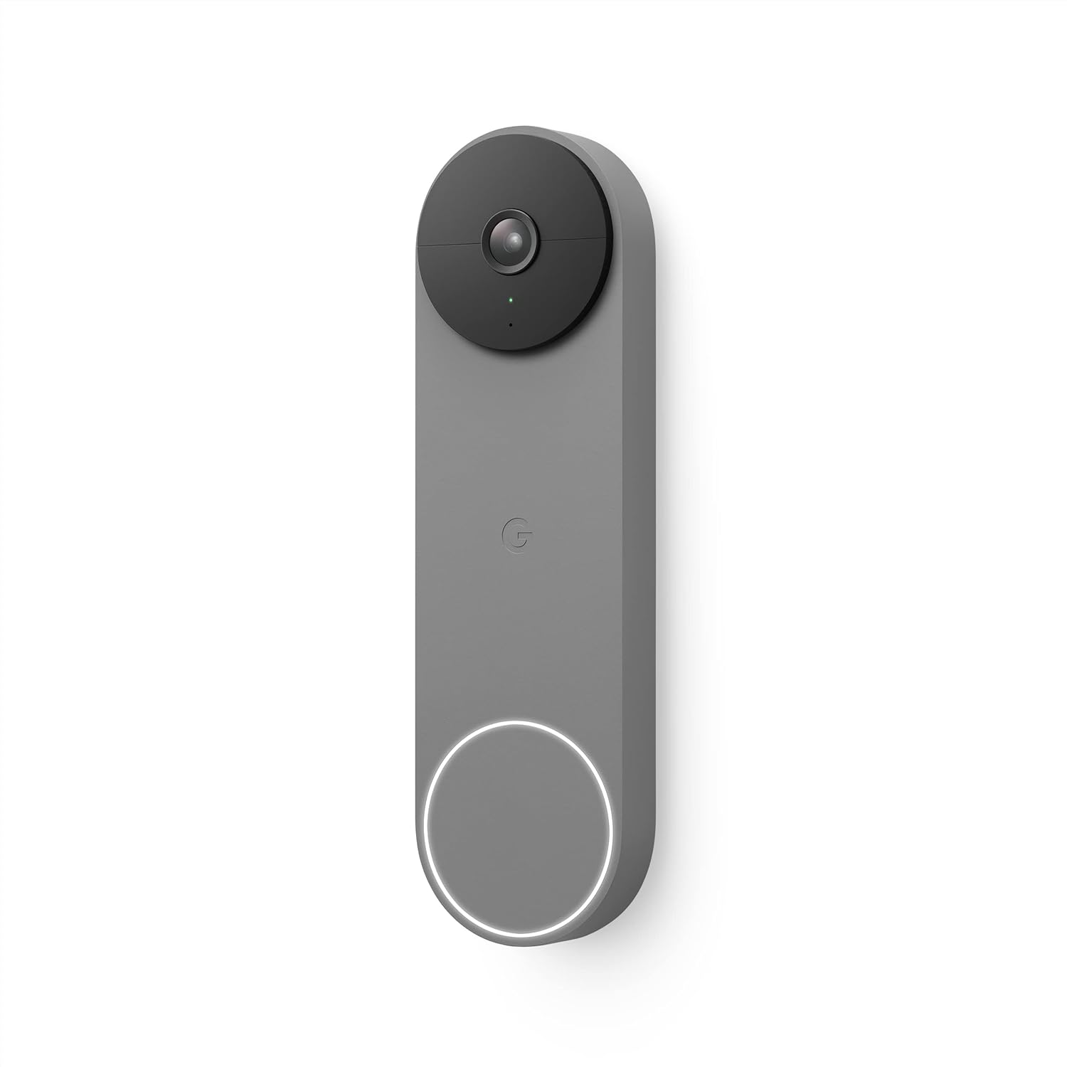 Google Nest Doorbell (Battery) - Wireless Doorbell Camera - Video Doorbell - Snow