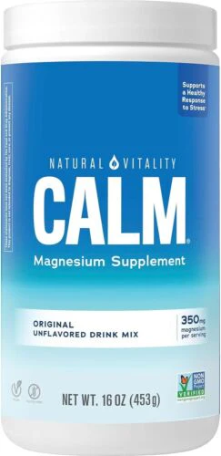 Calm, Suplemento De Citrato De Magnesio, Polvo De Mezcla Para Bebidas Anties... - Kansas Nuitrition - HNZSDS