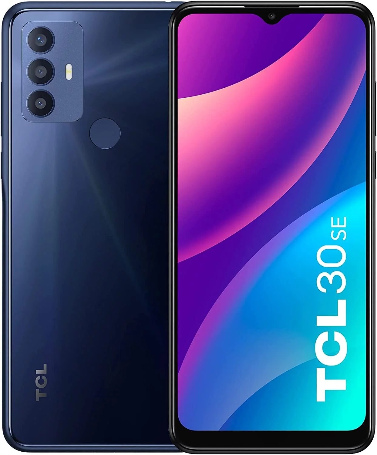 TCL 30 SE Unlocked Cell Phone, 128GB ROM + 4GB RAM Android Phone, 6.52" HD Display Cell Phone, Smartphone with 50MP AI Triple-Camera, 5000mAh Battery
