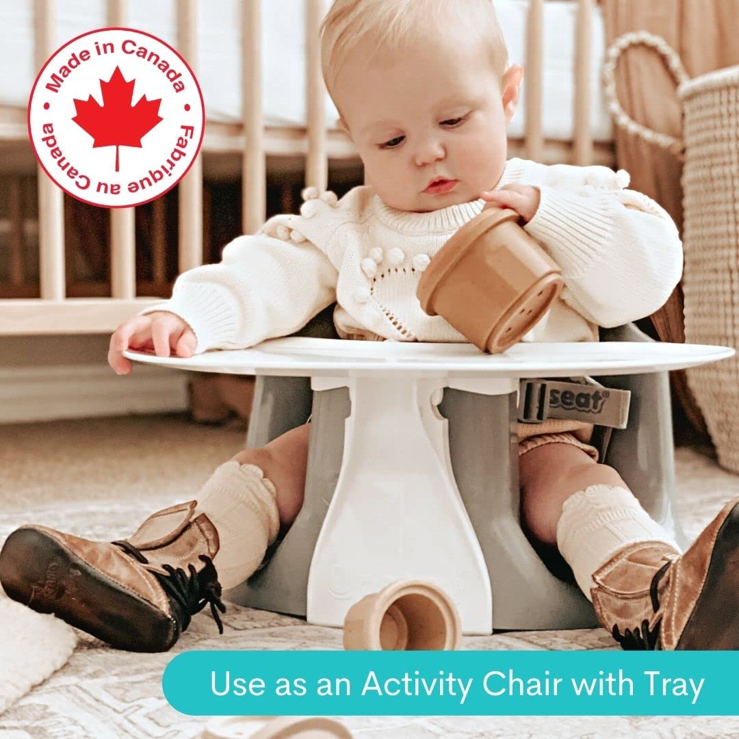 Upseat Baby Chair Booster Seat with Tray Developed with Physical Therapists
