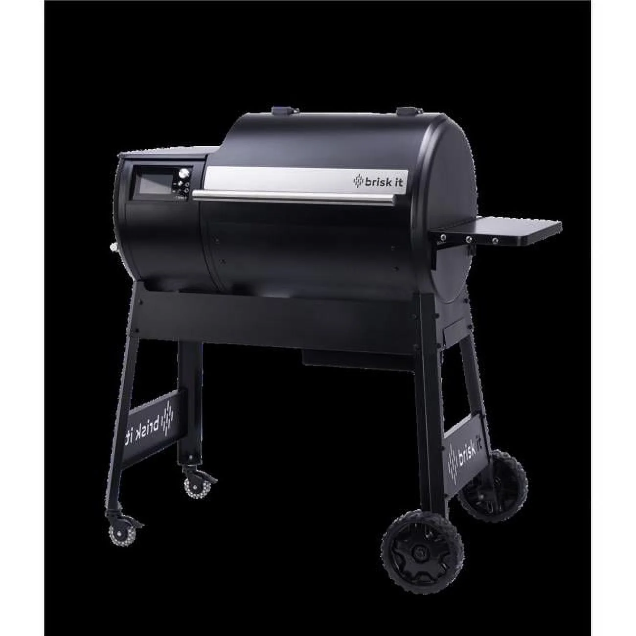 Brisk It BGO580 Origin-580 Wood Pellet Smoker Grill, Matte Black