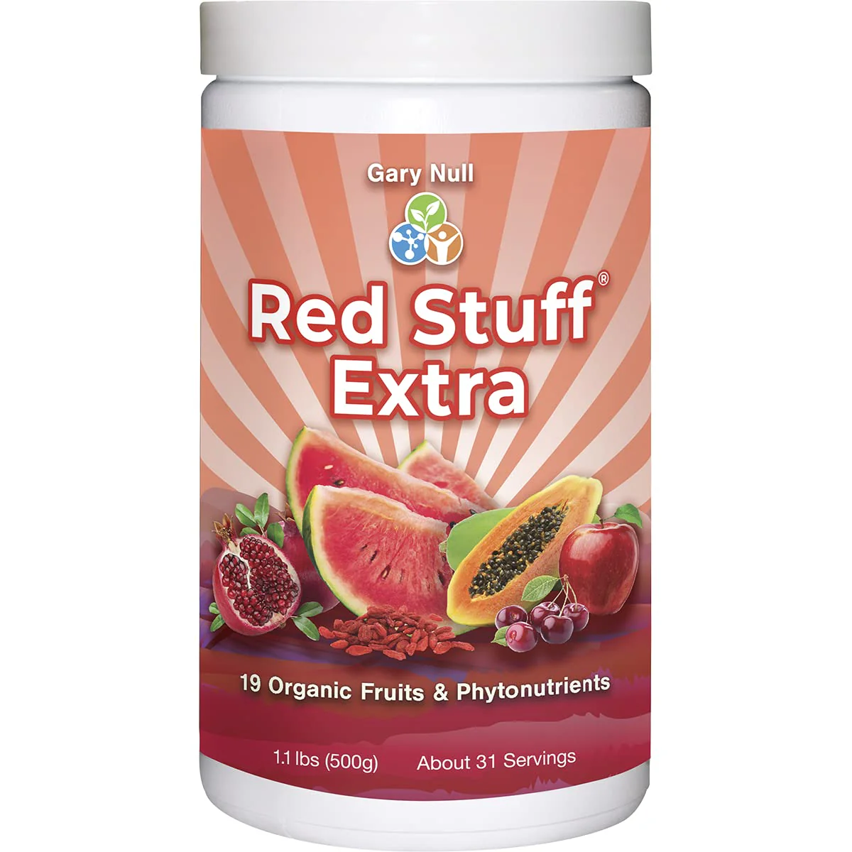 Red Stuff Extra Gary Null 1.1 lb (500 g) Powder - Kansas Nuitrition - HNZSDS