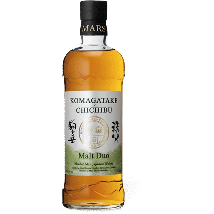 Komagatake Chichibu Distillery Collaboration Malt Duo Japanese Whiskey - Nestor Liquor