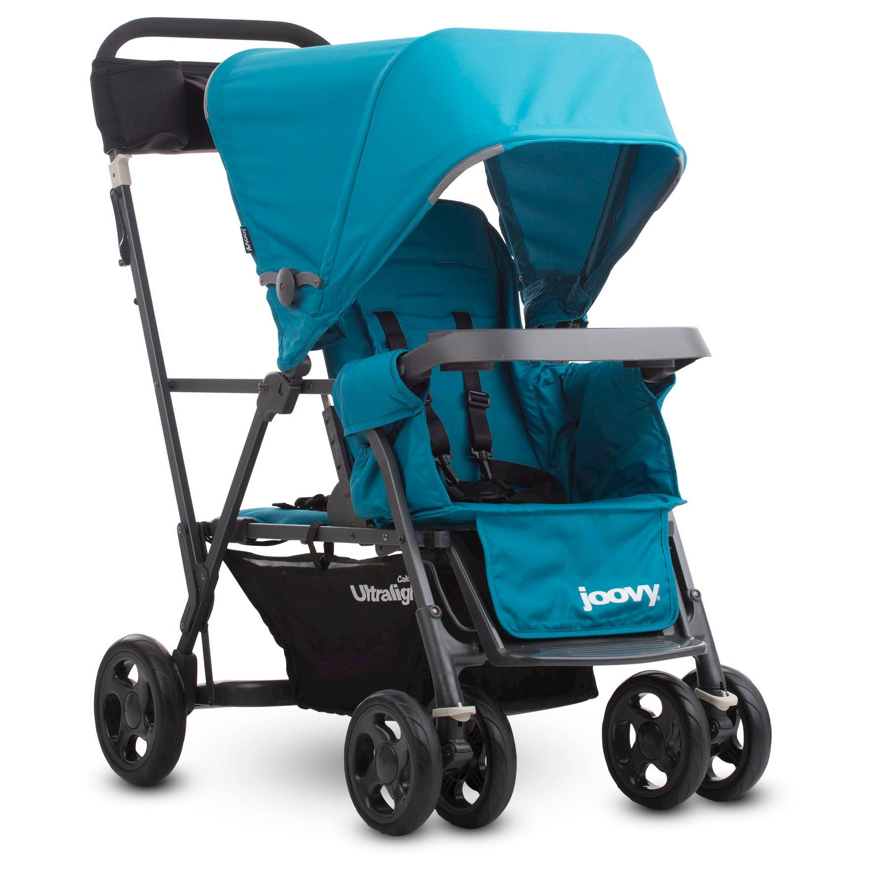 Joovy Caboose Ultralight Graphite Stroller - Turquoise