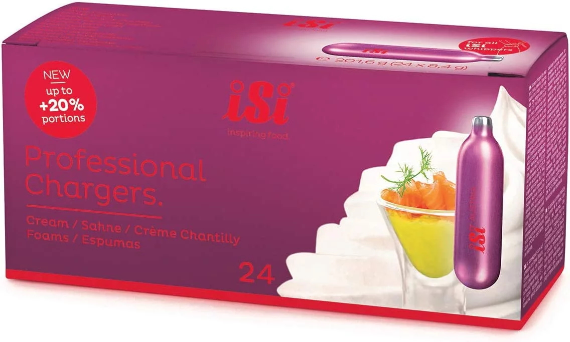 iSi 50 Pack Professional N2O Cream Chargers, Set of 2 - Curated Treasures Market