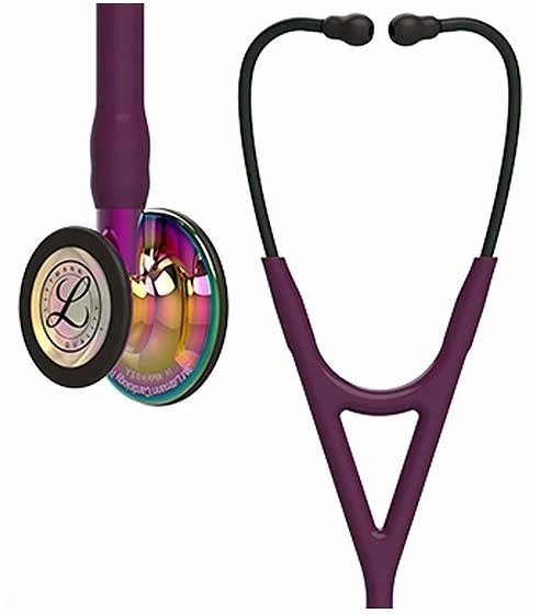 Littmann Cardiology IV Stethoscope, Rainbow Plum Violet, 6239