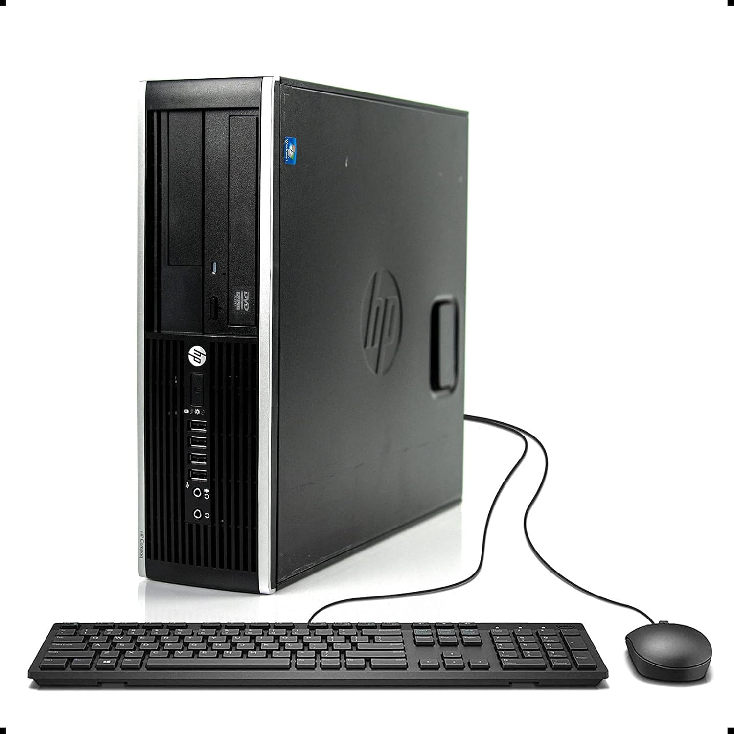 HP 8300 Elite Small Form Desktop Computer PC (Intel Core i5-3470, 3.2GHz, 16GB RAM, 240GB, SSD, Windows 10 Pro 64-Bit) (Renewed)