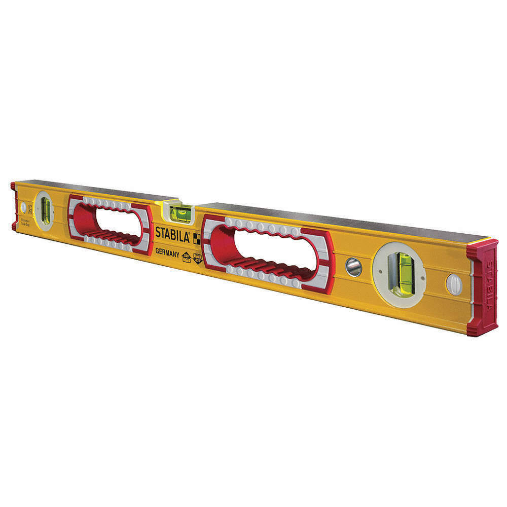 Stabila 37424 Box Level,Aluminum,24 in L,3 Vials