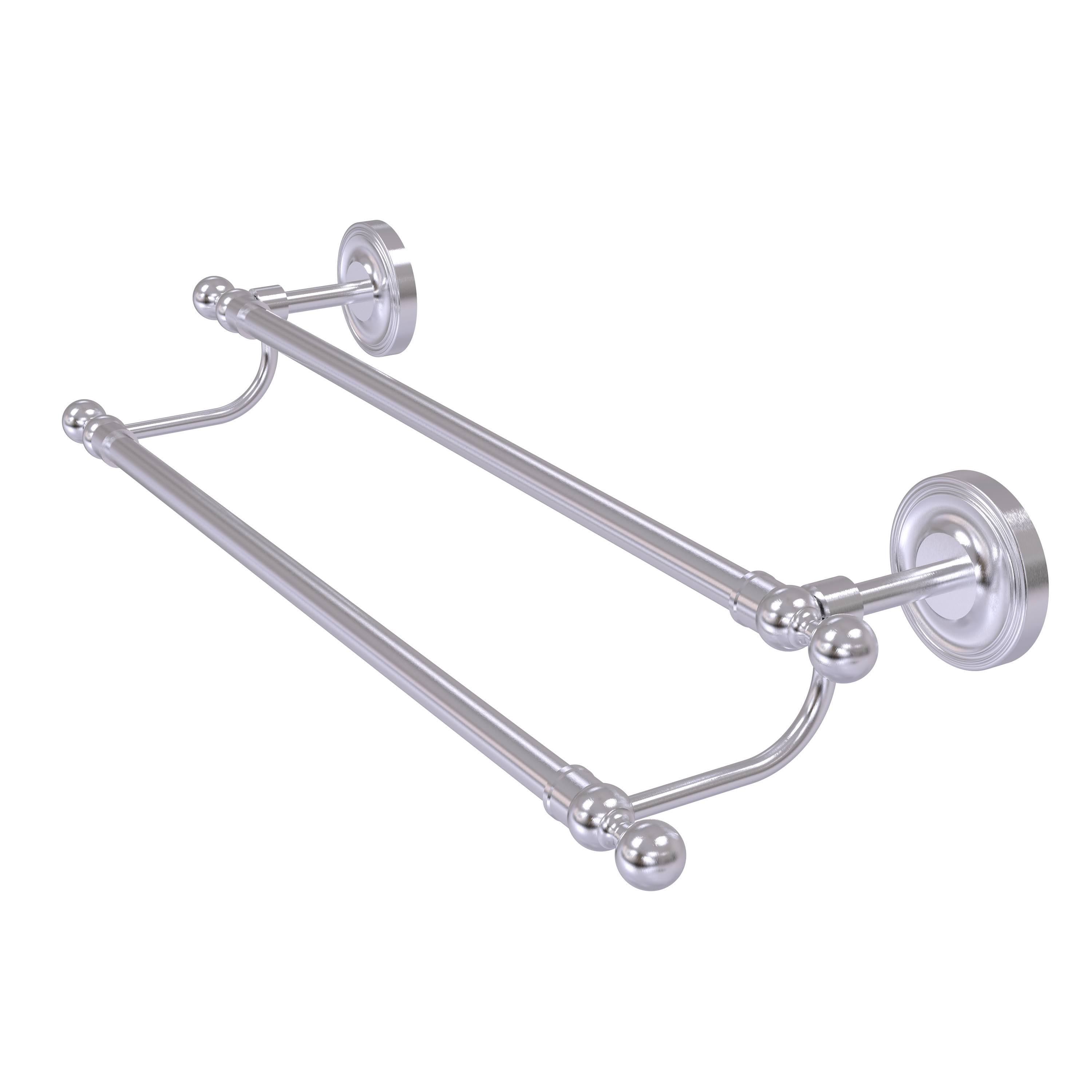 Allied Brass Regal Collection 36 inch Double Towel Bar Satin Chrome