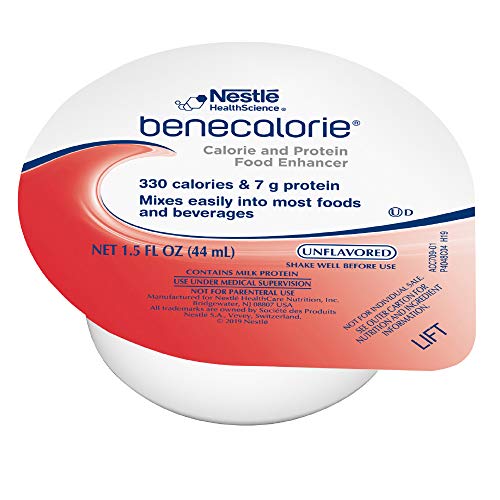Benecalorie Calorie and Protein Food Enhancer, Unflavored, 1.5 fl oz Cups, 24 Pack - Kansas Nuitrition - HNZSDS