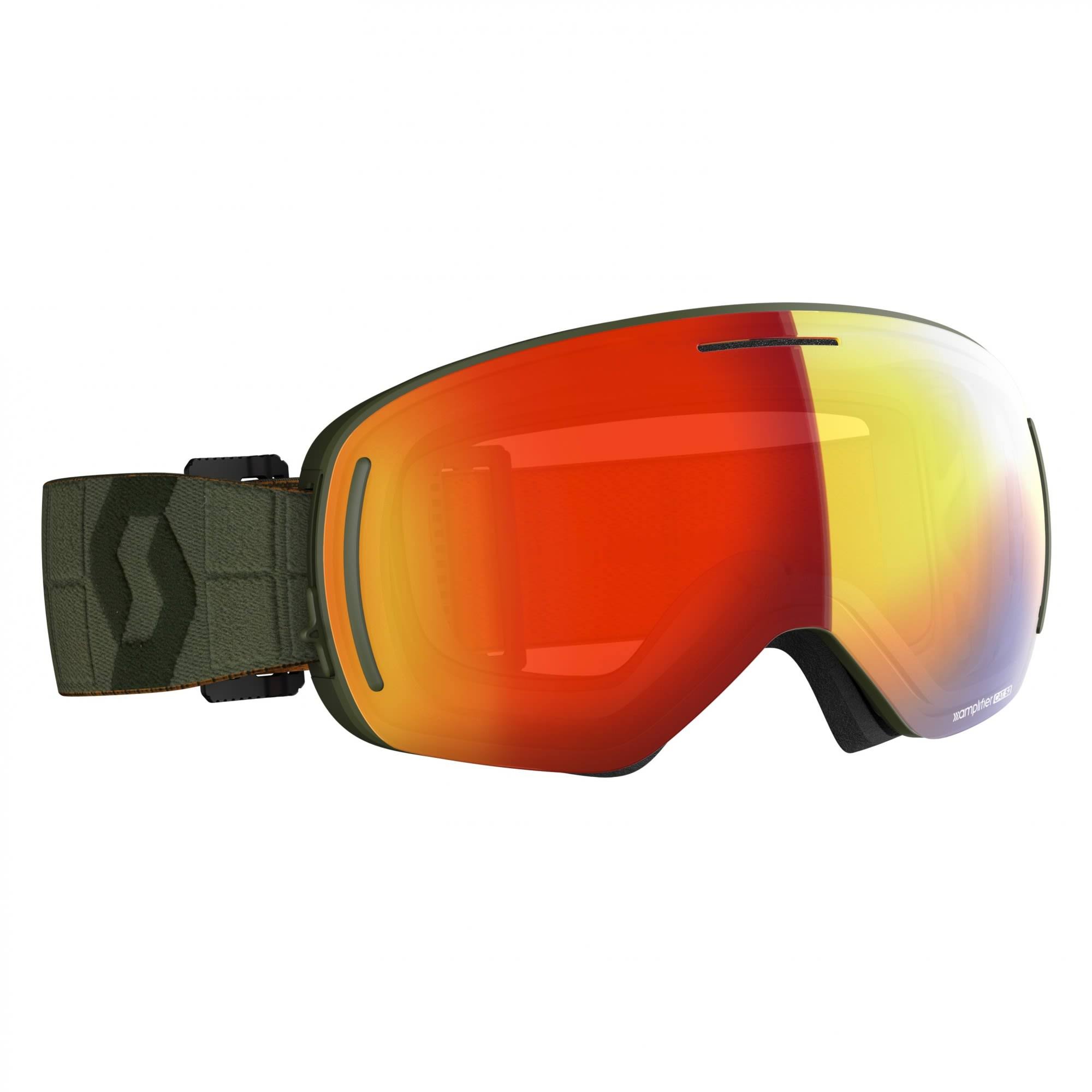 Scott LCG Evo Ski Goggles Enhancer Red Chrome/CAT2
