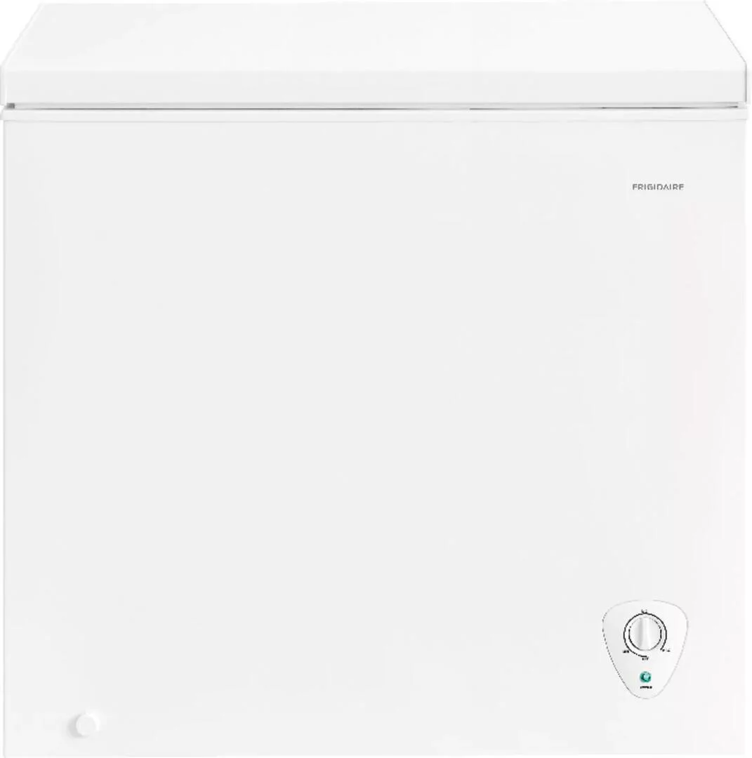 Frigidaire FFFC07M2UW 38 Chest Freezer with 7.2 cu. ft. Capacity  CSA Listed  Adjustable Temperature Control  Defrost Water Drain  and Removable