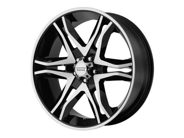 American Racing AR893 Mainline 20x8.5 5x114.3 +35mm Black/Machined Wheel Rim
