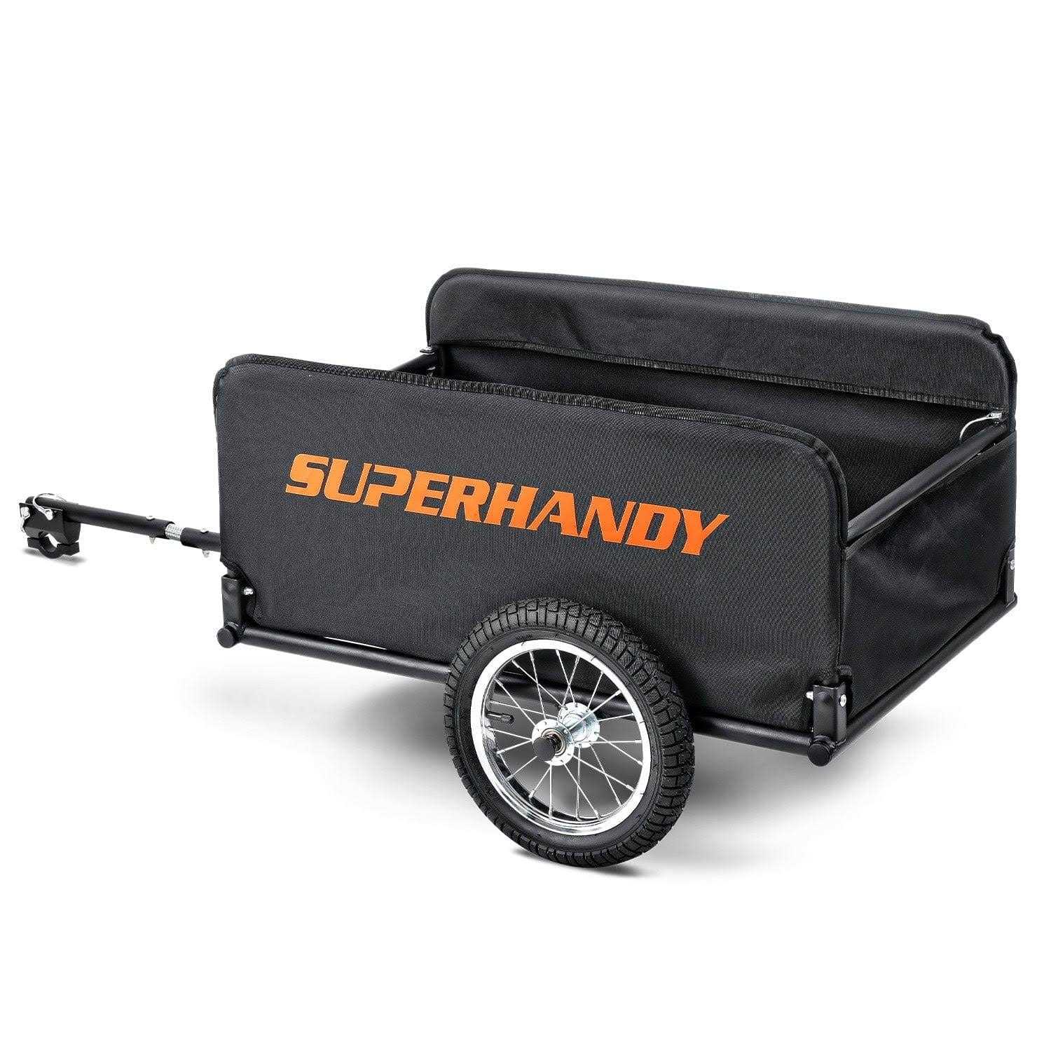 SuperHandy Scooter Cargo Trailer 155 lbs Capacity - Sports Supplies Online Store