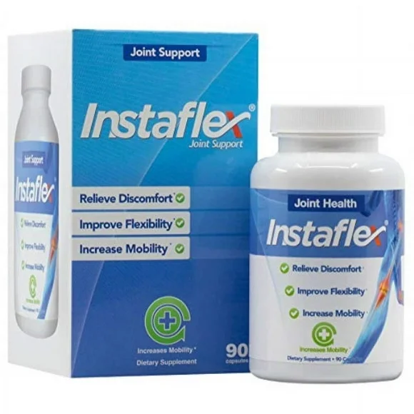 Instaflex Joint Support, 90 Capsules, Relieve Discomfort, Improve Flexibility - Kansas Nuitrition - HNZSDS