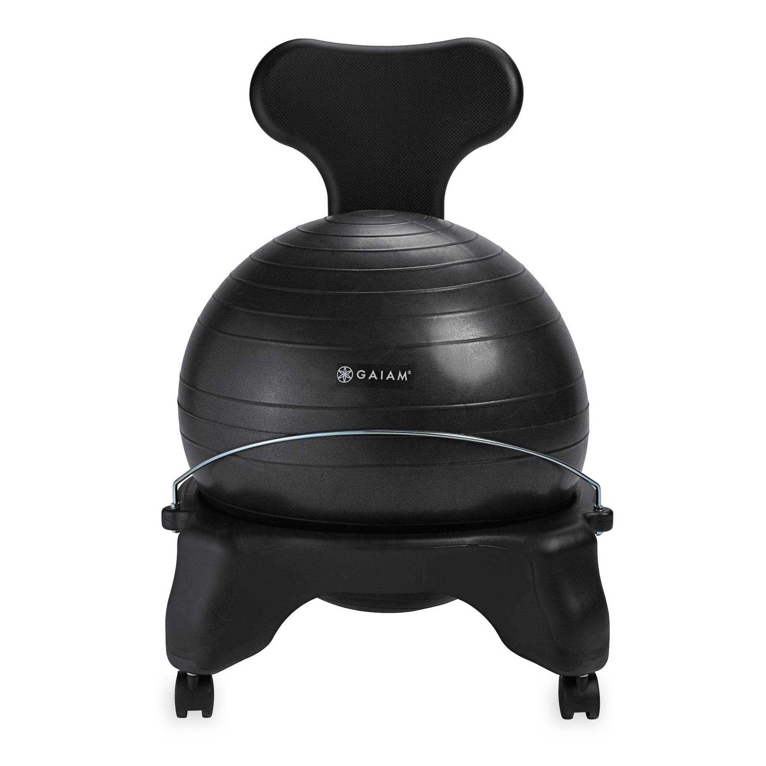 Gaiam Classic Balance Ball Chair Exercise - Sports Supplies Online Store