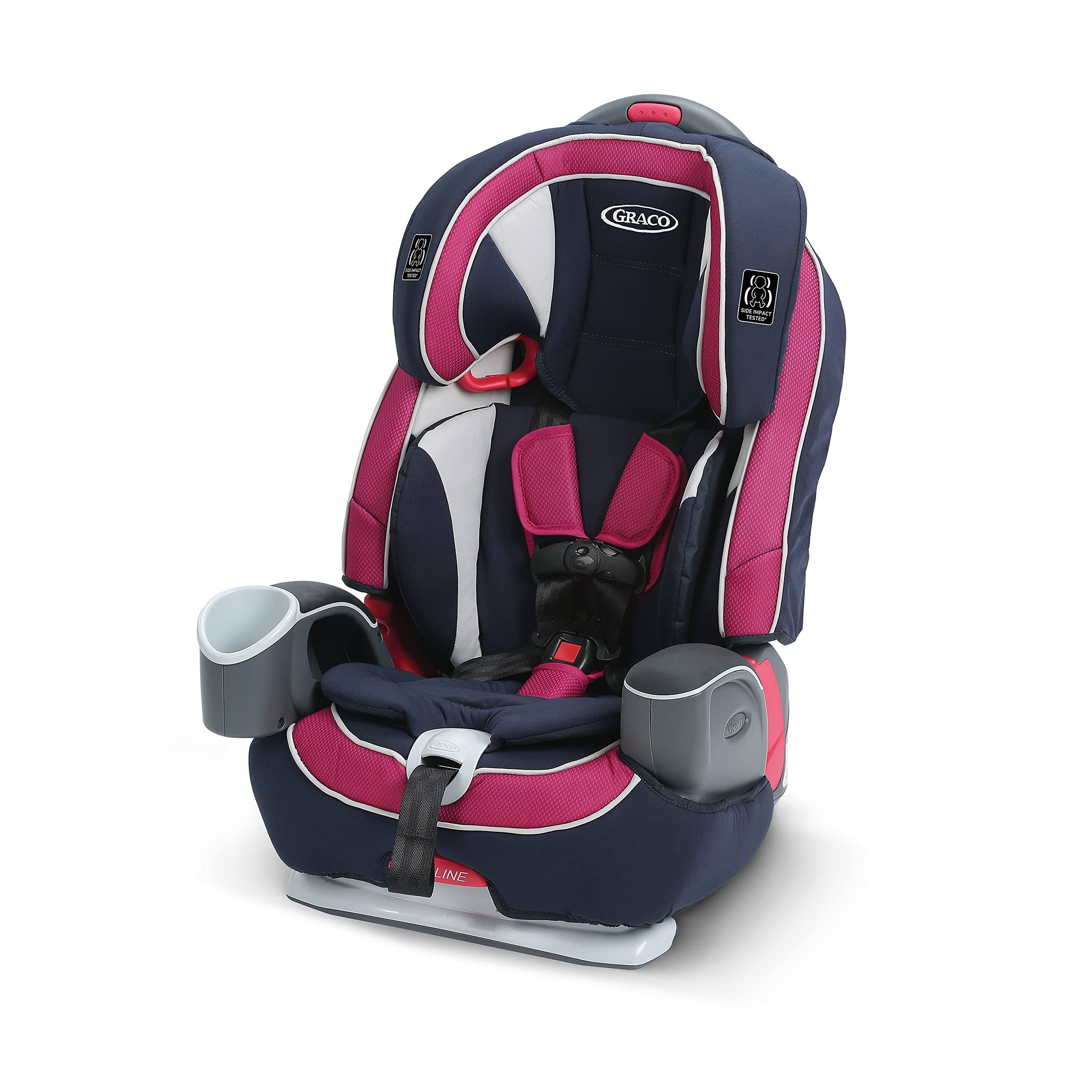 Graco 1946249 Nautilus 65 LX 3 in 1 Harness Booster Car Seat - Ayla