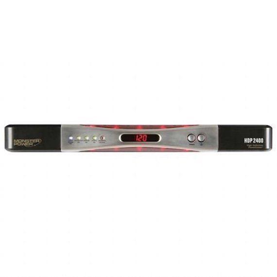 Monster Cable HDP 2400 PowerCenter Surge Protector w/ Clean Power - 8