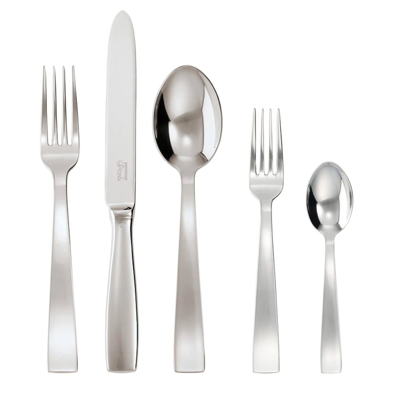 Sambonet Gio Ponti 5 Piece Place Setting Hollow Handle 52760-95