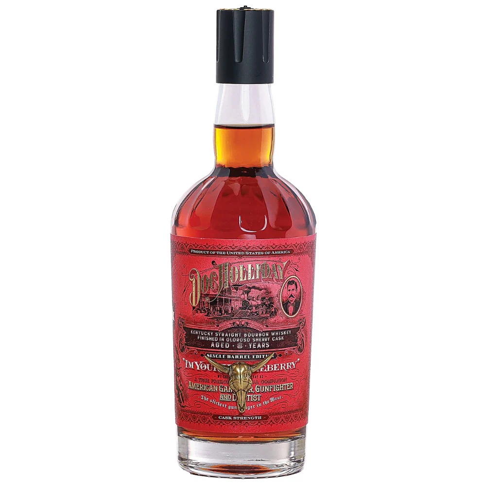 Doc Holliday 8 Year Single Barrel Bourbon Finished In Oloroso Sherry Cask "I'm Your Huckleberry" - Nestor Liquor