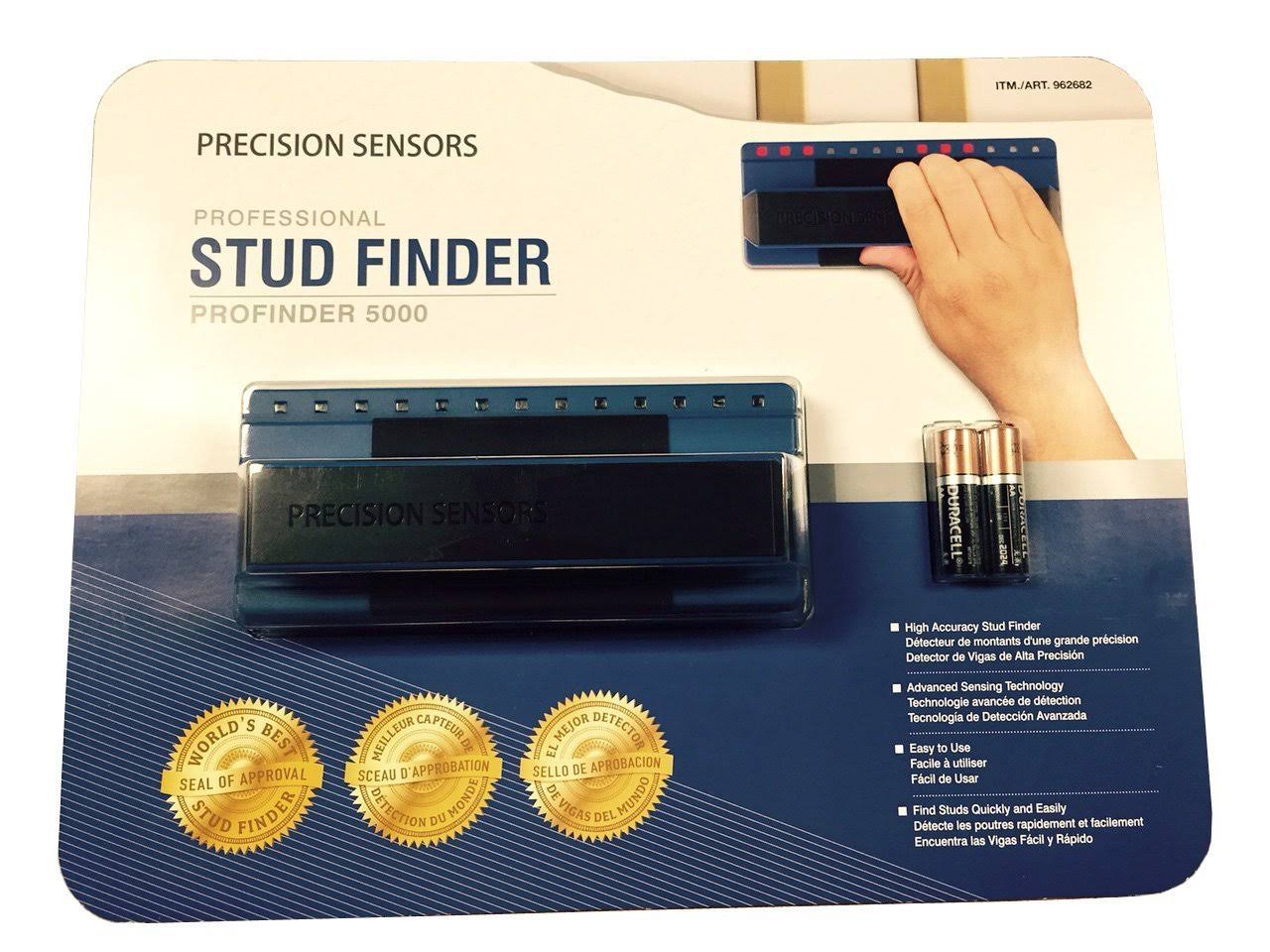 Precision Sensors Stud Finder Professional Deep Scanning LED ProFinder 5000 4496303