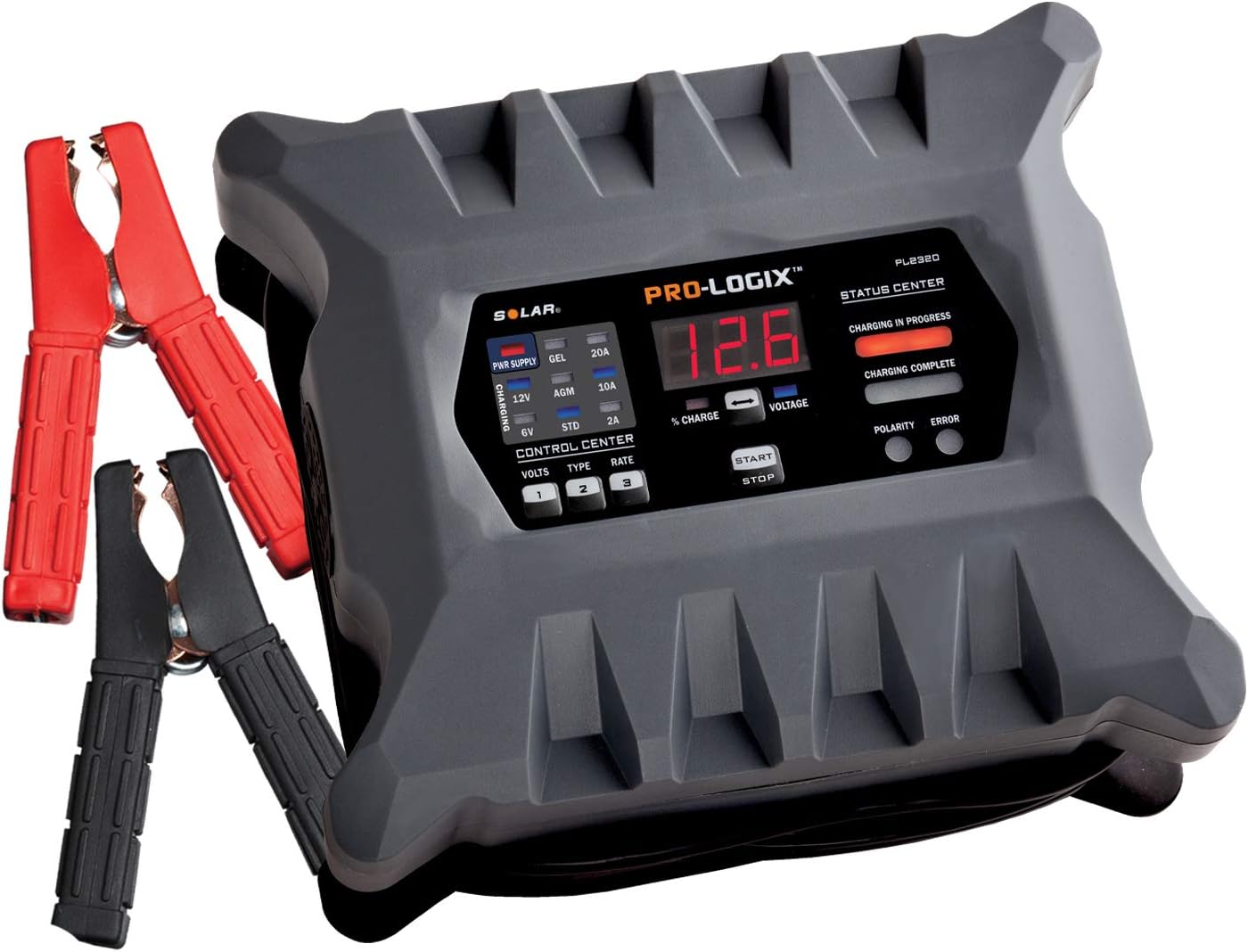 Clore Automotive PL2320 20-Amp Fully-Automatic Smart Charger, 6V and 12V Battery Charger, Battery Maintainer