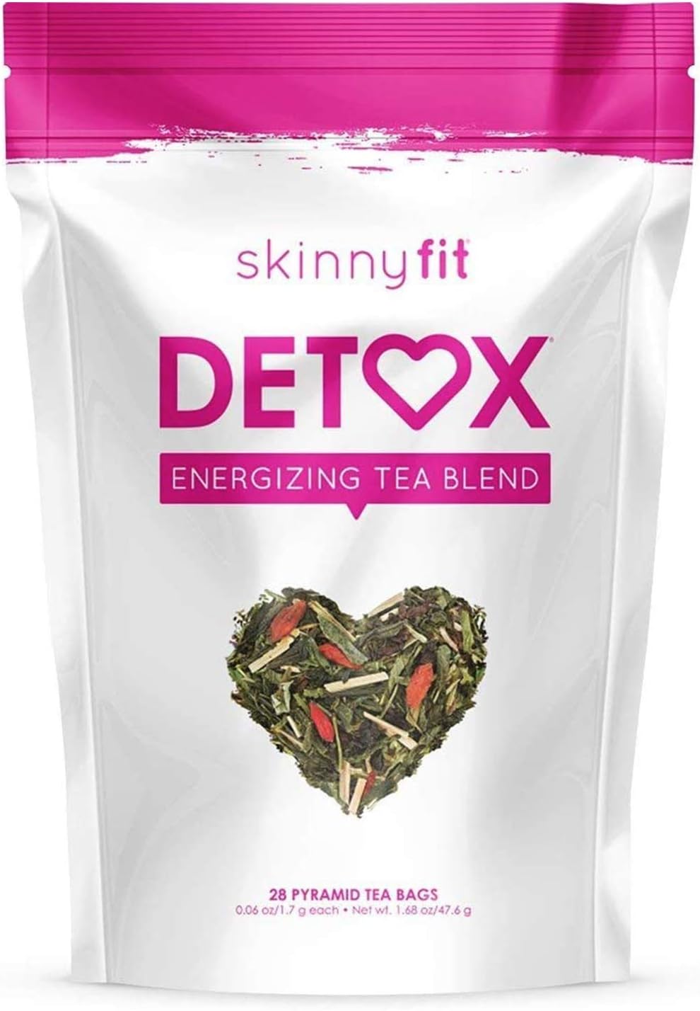 SkinnyFit Detox Tea: All-Natural, Laxative-Free, Supports A Healthy Weight, Helps Reduce Bloating, Natural Energy, Supports Immune System, Vegan