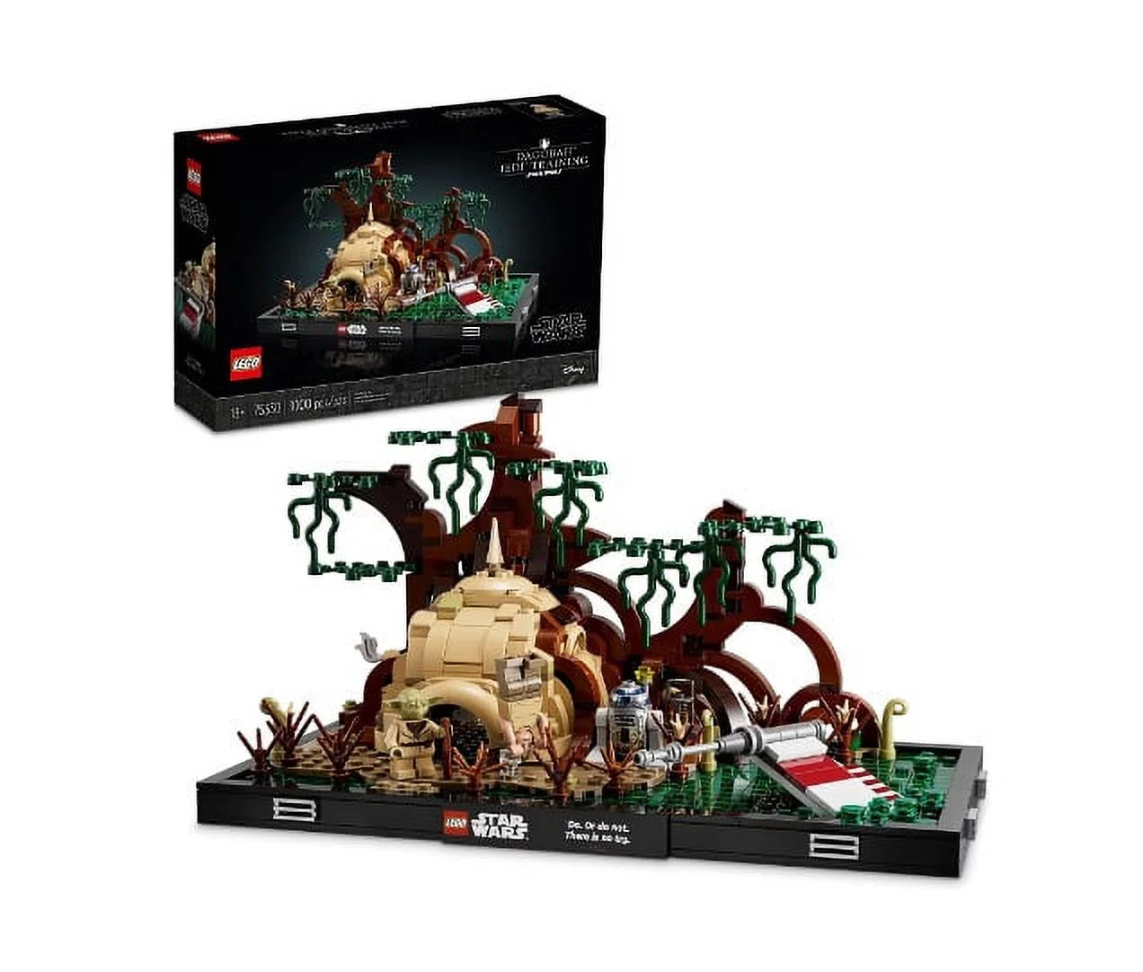 LEGO 75330 Star Wars Dagobah Jedi Training Diorama Building Set, 1,000 Pieces - Curated Treasures Market