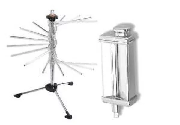 KitchenAid KSMPSA Stand-Mixer Pasta-Roller Attachment + Metal Rack