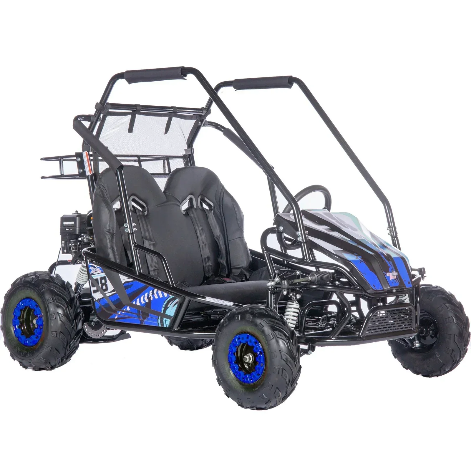 MotoTec Mud Monster XL 212cc 2 Seat Full Suspension Go Karts