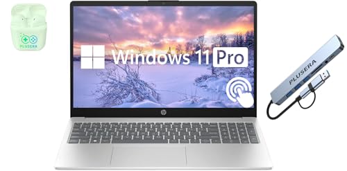 HP 15.6" Touchscreen Business Laptop, 32GB RAM 1.5TB Storage (1TB SSD+512GB Docking Station Set), 6-Cores Intel Core i3