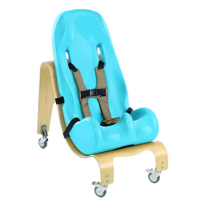 Special Tomato 30-3420tel Special Tomato Soft-Touch Sitter Seat - Seat and Mobile Base - Size 1 - Teal, Price/each - Megean