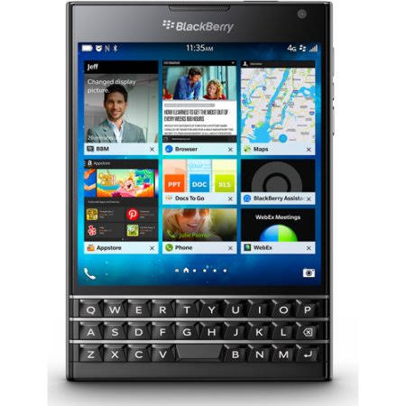 Blackberry Passport 32GB Unlocked Smartphone, Black