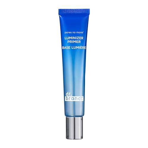 Dr. Brandt Skincare Pores No More Luminizer Primer - Blurs The Appearance of Pores and Imperfections - For a Glowing, Flawless Complexion