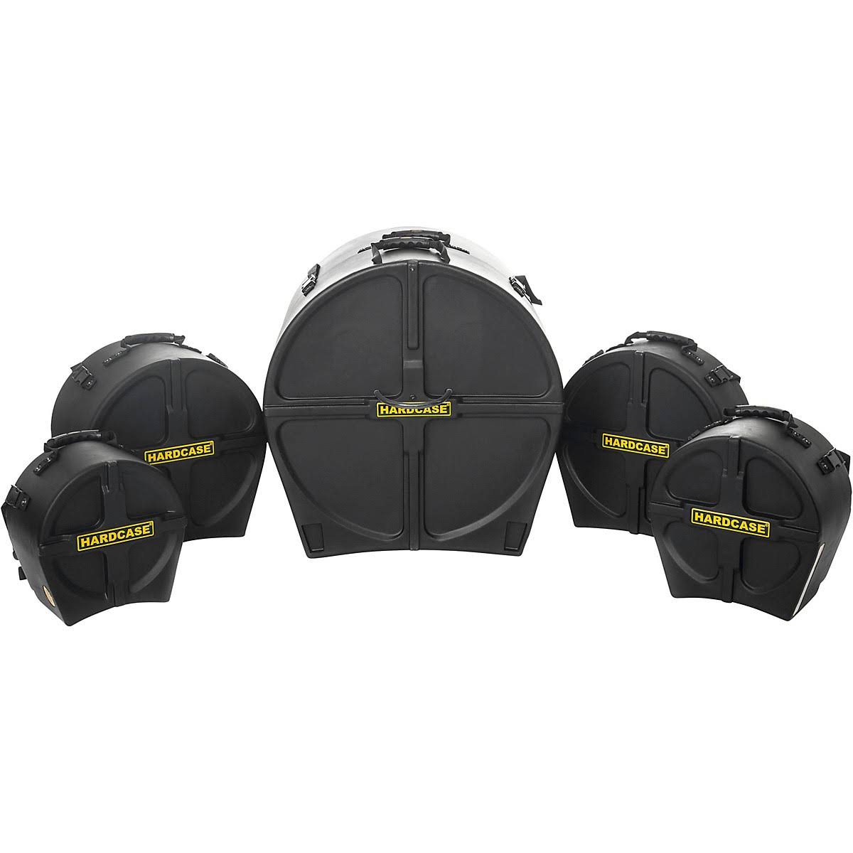 Hardcase RockFusion 5-Piece Drum Case Set
