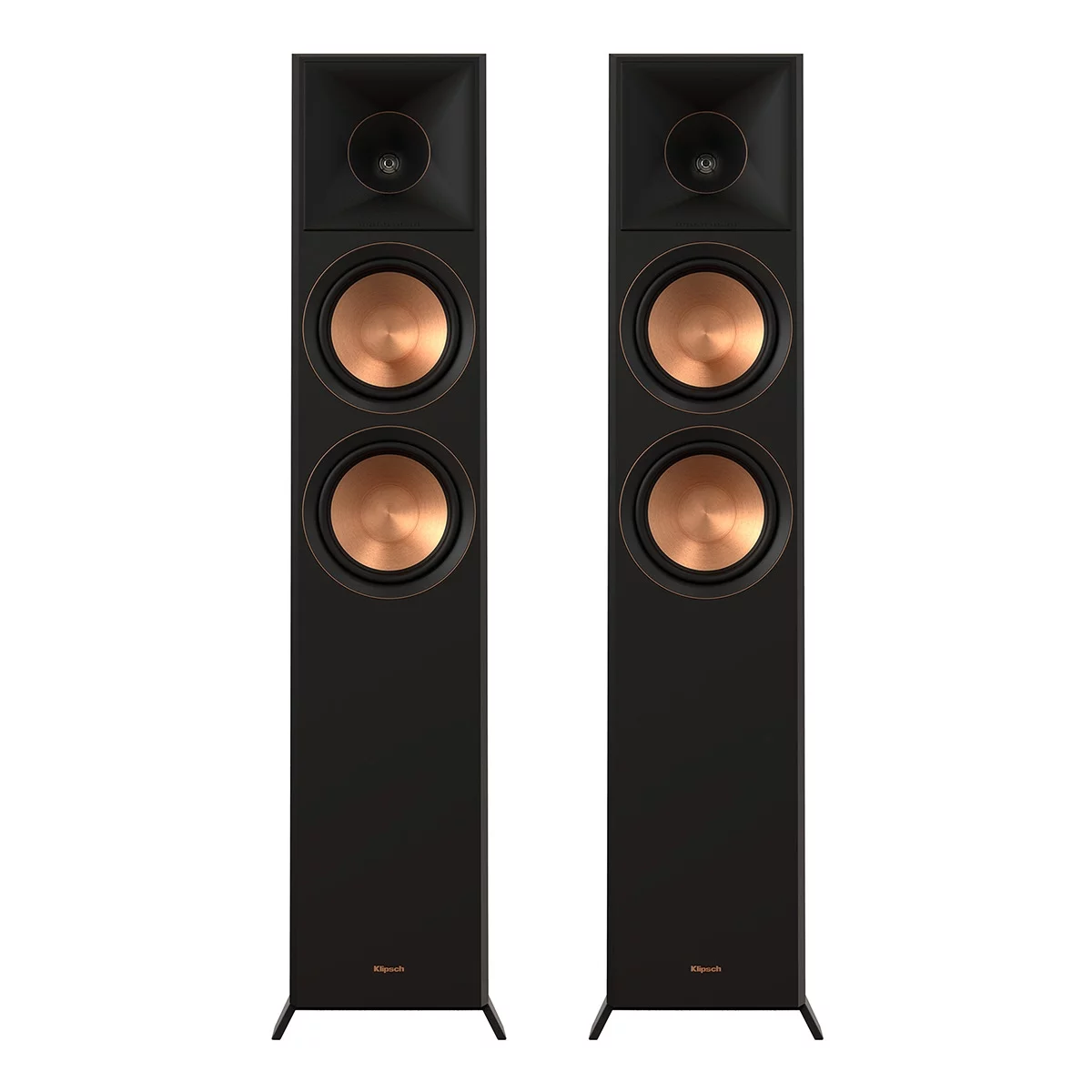 Klipsch Reference Premiere RP-6000F II Floorstanding Speakers - Pair (Ebony) - Curated Treasures Market