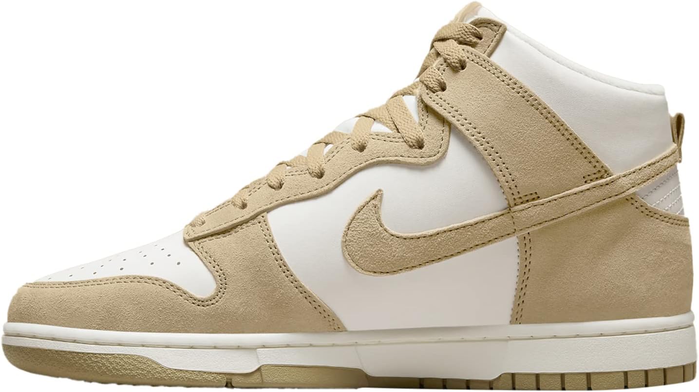 Nike Mens Dunk Hi Retro PRM DQ7679 001 Tan Suede - Size 12