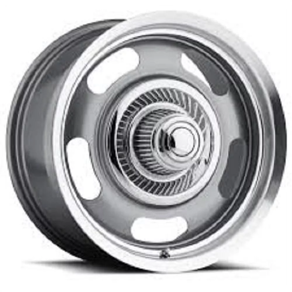 Vision Aluminum Rally 18x9.5 5x120.7/5x127 0et Gunmetal Machined Lip Wheel