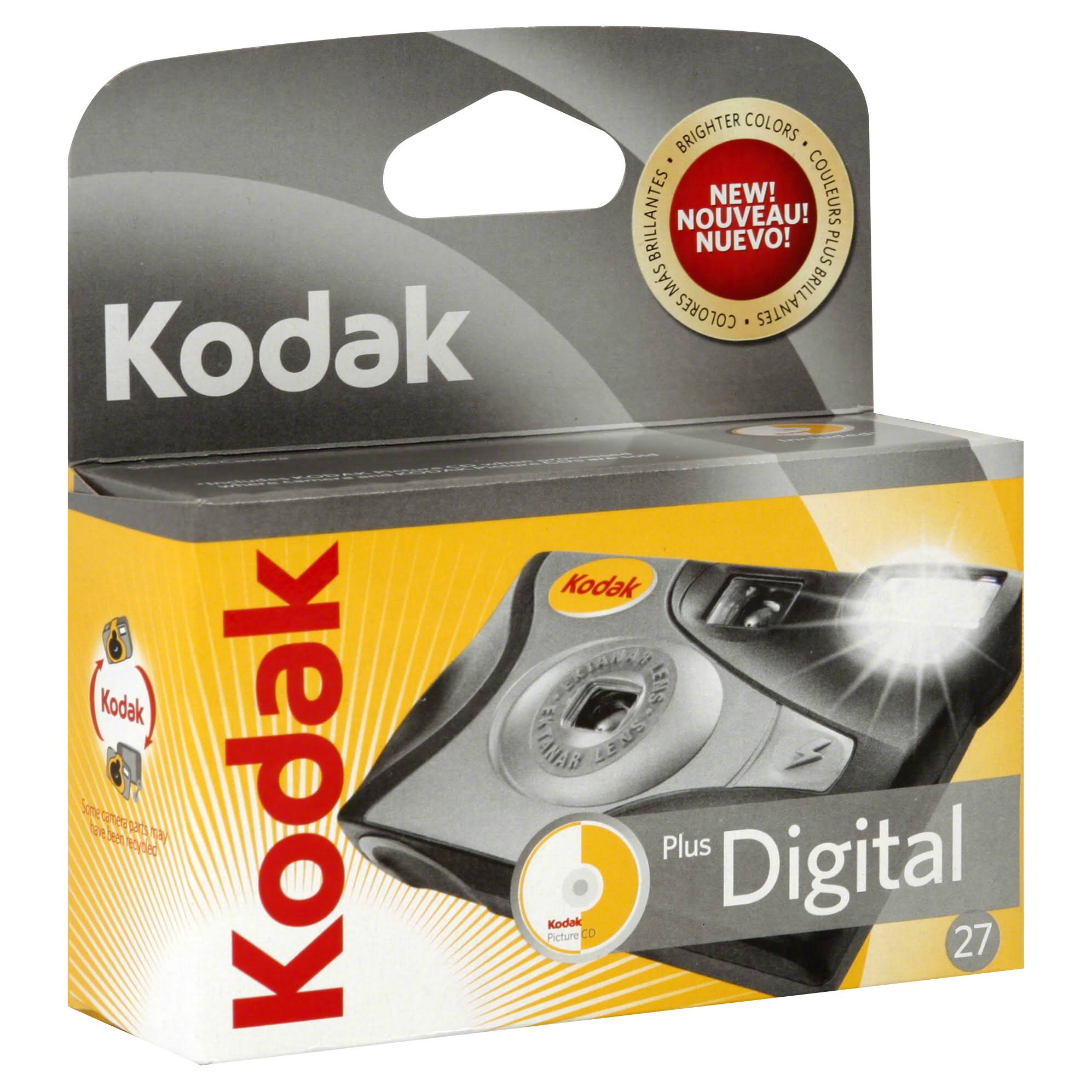 Kodak Plus Digital 35mm Disposable Camera with Lens
