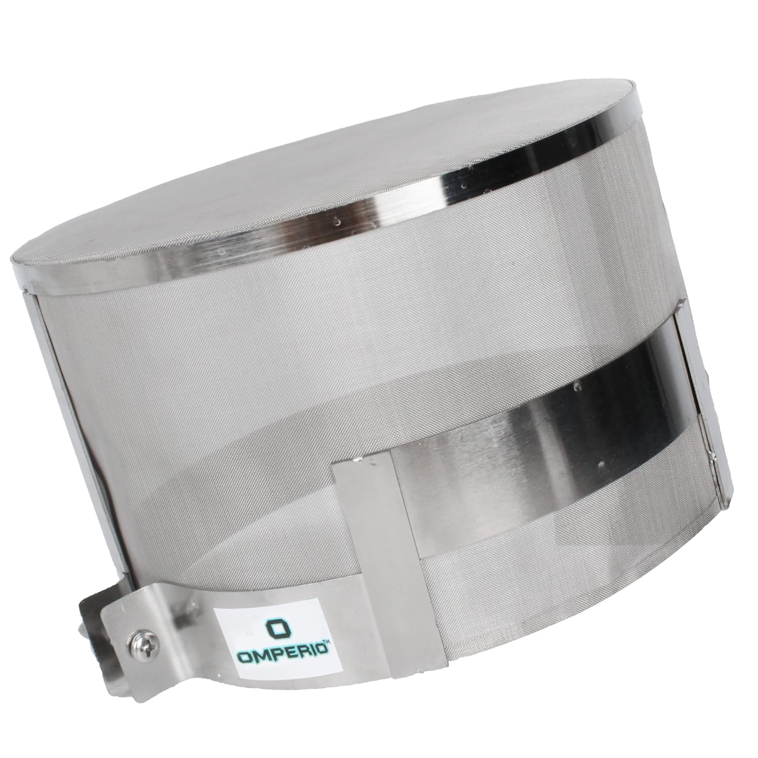 OMPERIO Smart Meter Cover RF-Radiation Shield Guard EMF Protecction Stainlees Steel 316 Faraday Cage with Screw Nut Rubber Strips and Installation