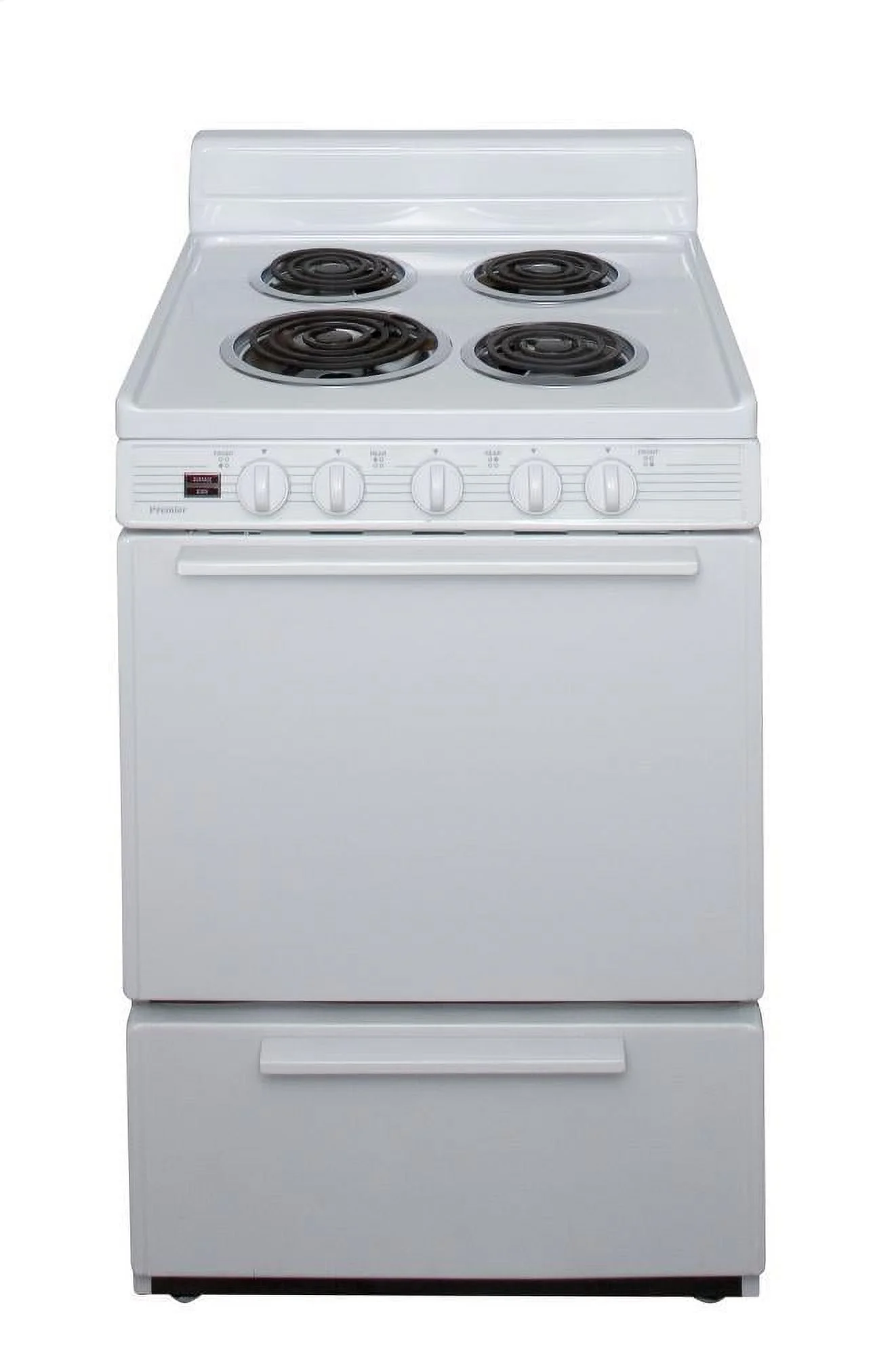 PREMIER ECK100OP  24" FREESTANDING COIL ELECTRIC RANGE White