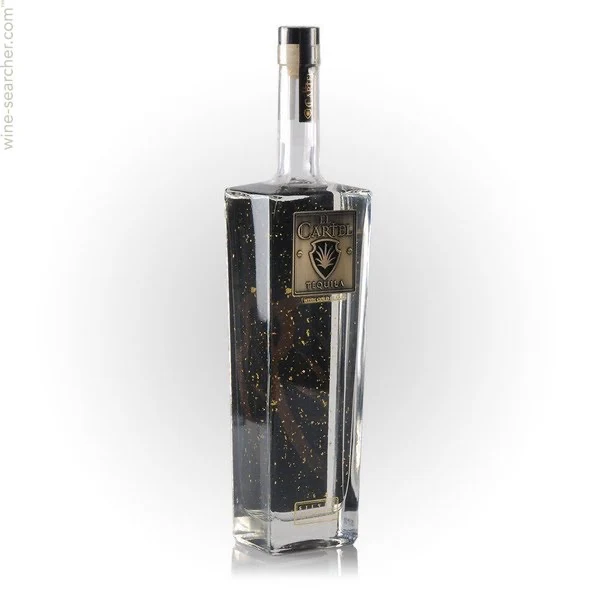 El Cartel 24K With Gold Flakes Silver Tequila 750ml - Nestor Liquor