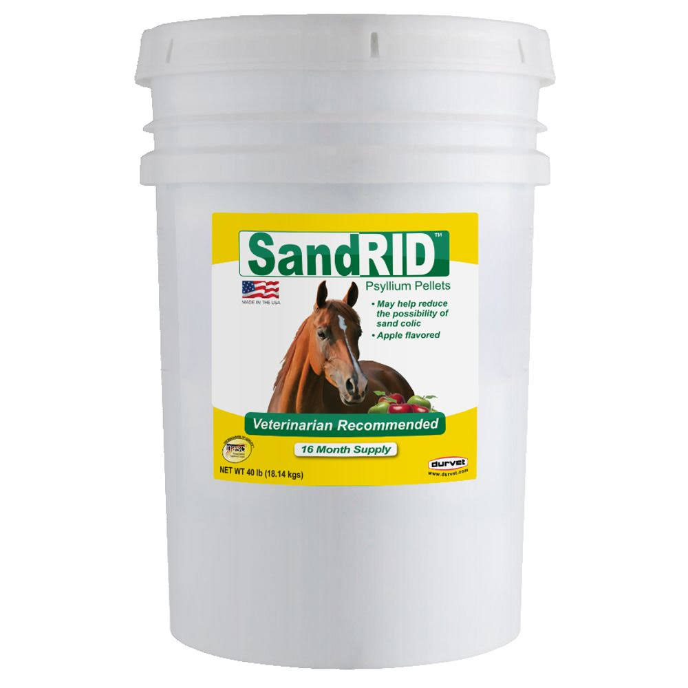 Durvet Sandrid Psyllium Pellet 40lb
