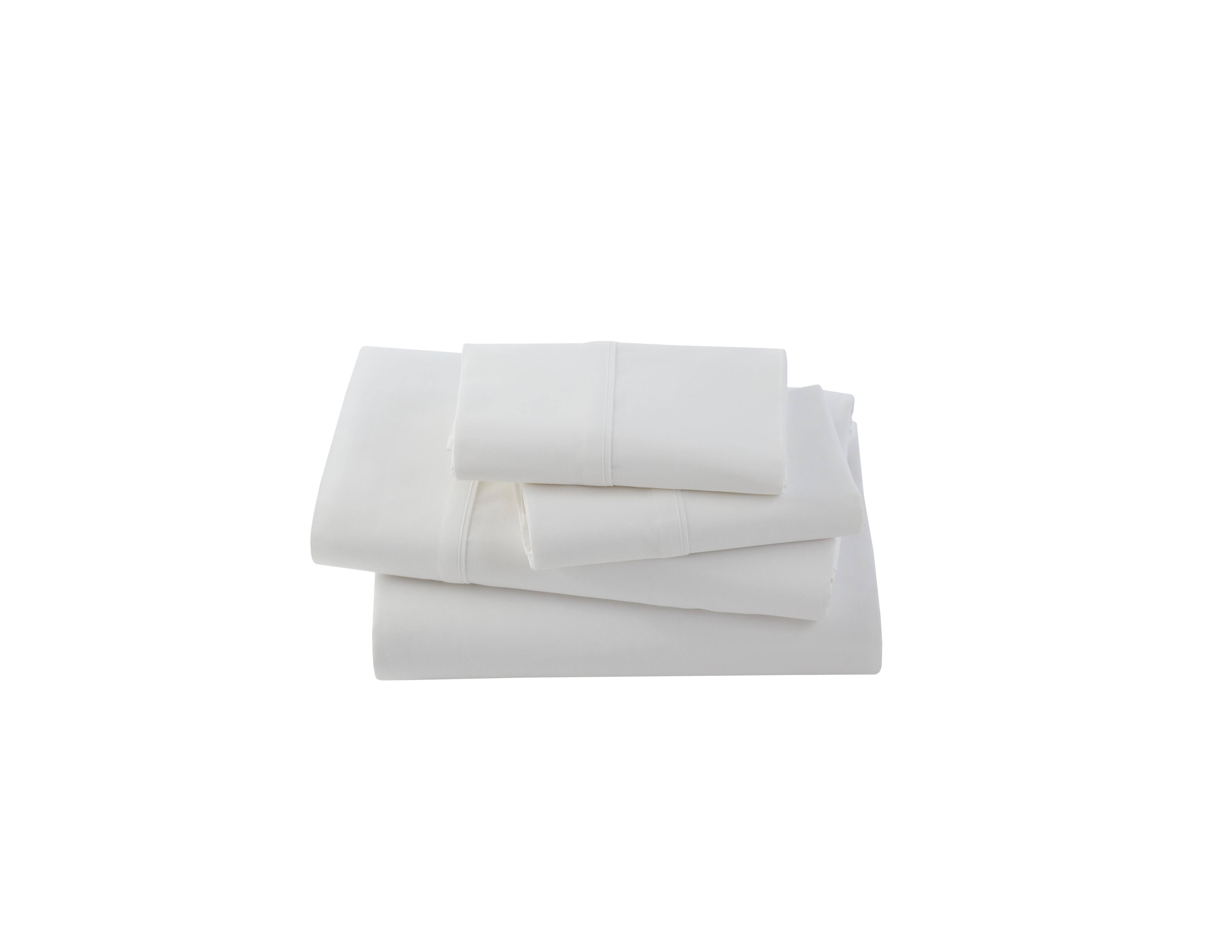 Kassatex Bamboo Sheet Collection in White | Queen Flat Sized | Lord u0026 Taylor