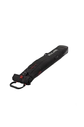 KULKEA KANTAJA Single Roller Ski Bag - Ultra Durable, Spacious Rolling Ski Carrier and Ski Gear Storage - Water Resistant Ski Bag with Wheels