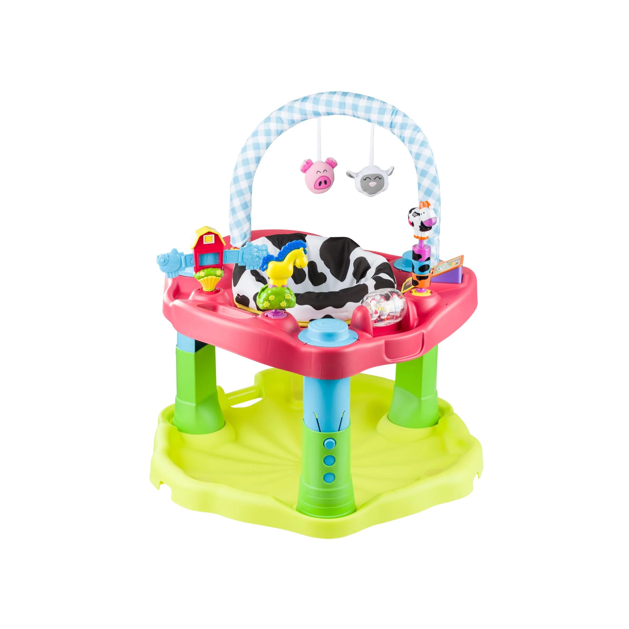 ExerSaucer Moovin' & Groovin' Bouncing Activity Saucer, Unisex