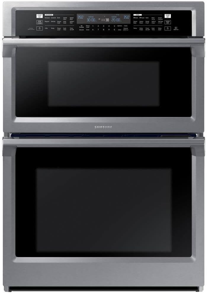 Samsung NQ70M6650DS Stainless Combination Microwave Wall Oven