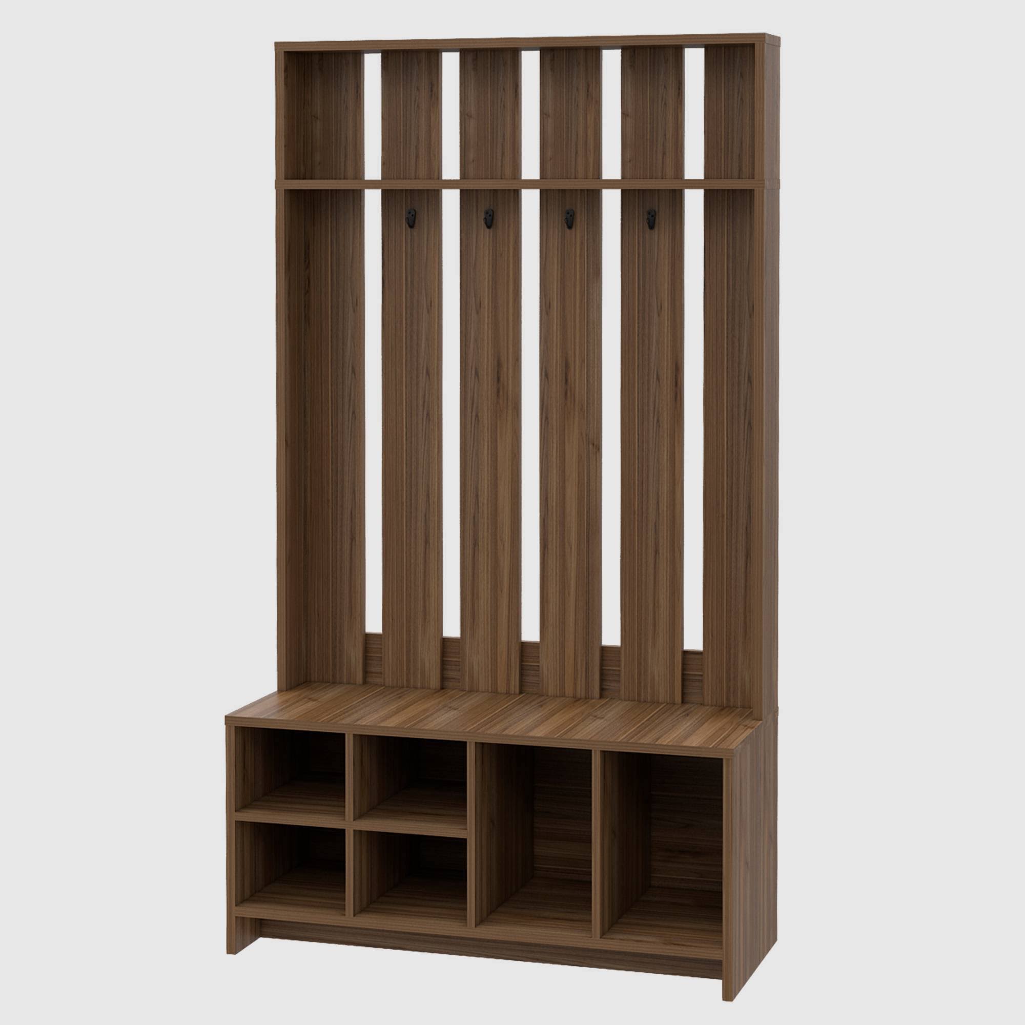 RST Brands Holbrook Hall Tree in Mahogany, Brown