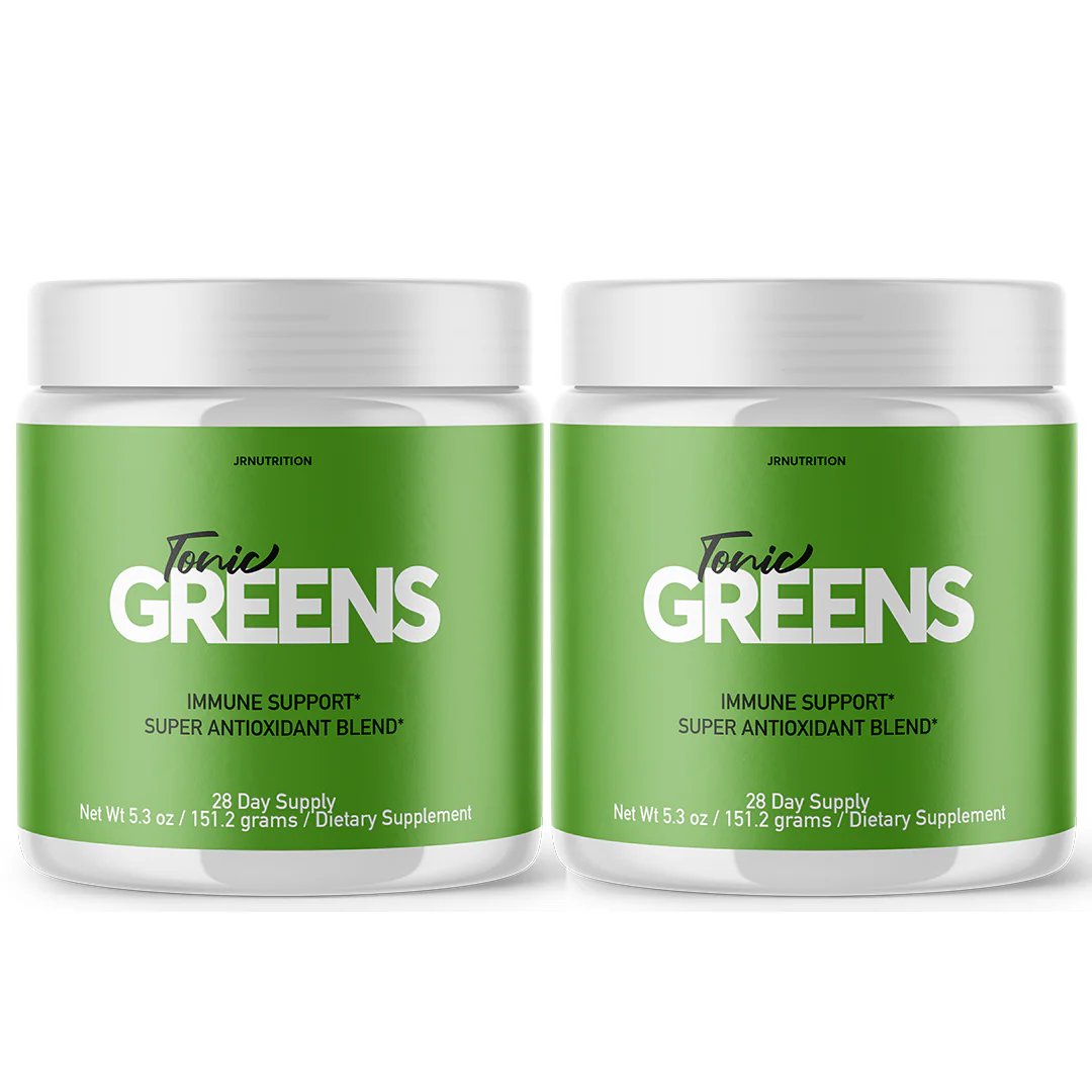Tonic Greens - Digestive Support Dietary Supplement 2 Grams (2 Pack) - Kansas Nuitrition - HNZSDS
