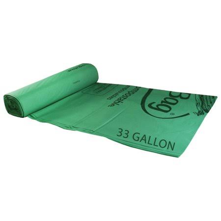 Biobag 33-Gallon Compostable Liners / 120-ct. Case